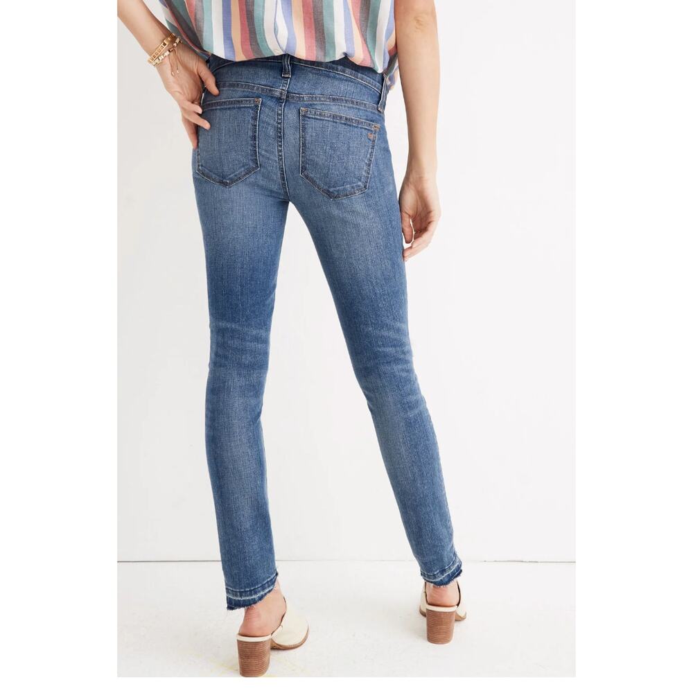 Madewell NWOT Maternity Side-Panel Skinny Jeans Everton Wash Size 24 - Picture 7 of 7